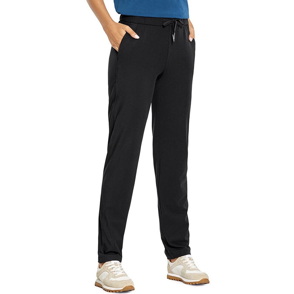 CRZ YOGA Women's Double Layer Athletic Trouser Active Pants Joggers Sweatpants M